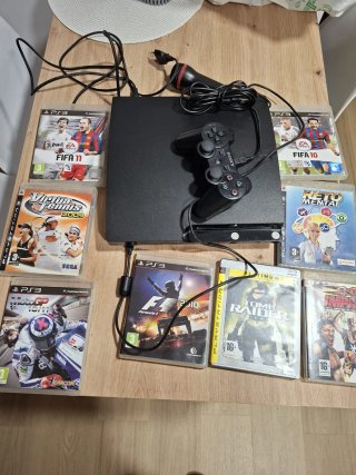Console PlayStation 3, controller e 8 giochi