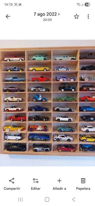 Camión con 160 coches 1/64