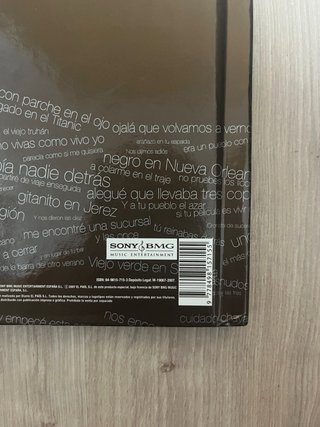 CD Joaquín Sabina Palabras hechas canciones