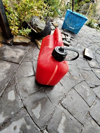 Bidón Gasolina 5L Rojo