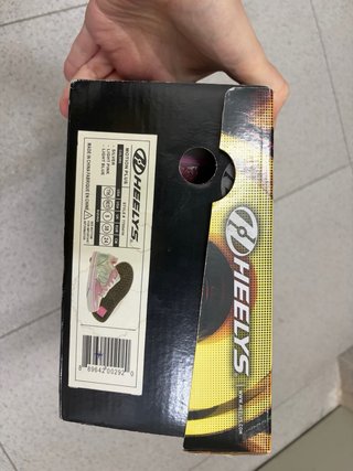 Heelys rosas y plateadas