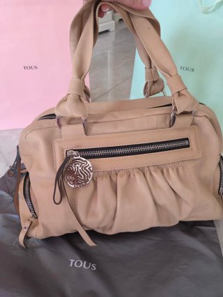 Bolso Tous Piel Beige Original