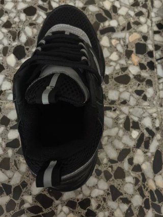 Zapatillas Dior Negras y Plateadas