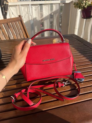 Borsa Michael Kors MK Rosso
