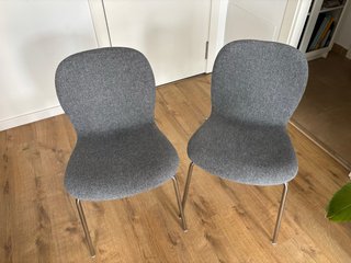 Sillas Ikea Karlpetter Grises