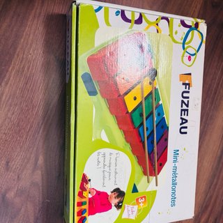 Xilófono infantil con maletín