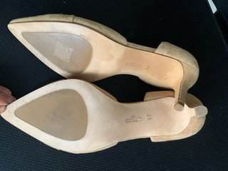 Lottusse tacones beige talla 37