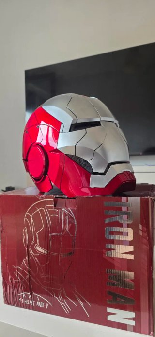 Casco Iron Man Mark V Electrónico