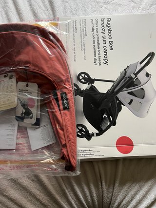 Capota Bugaboo Bee Breezy Sun Canopy Roja