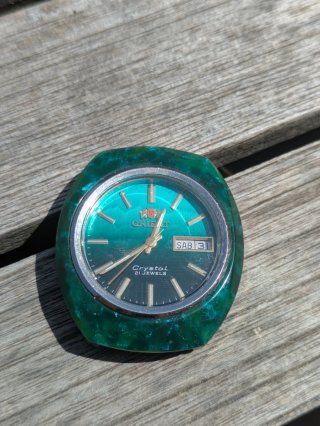 Reloj Orient Crystal Automático 21 Jewels