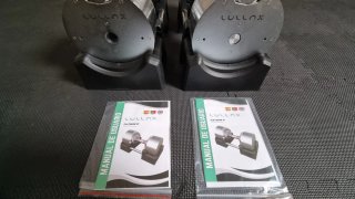 Mancuernas Ajustables Lullax PLATINUM 41 + stand