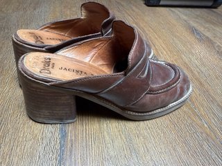 Zuecos de piel Draks talla 39