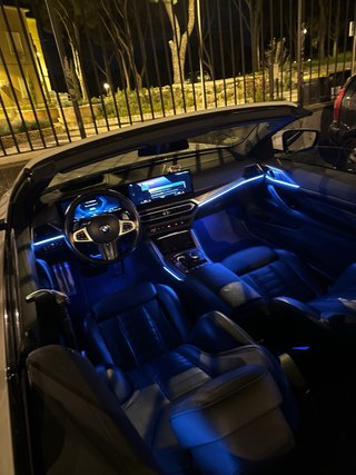 Luces ambientales para coche