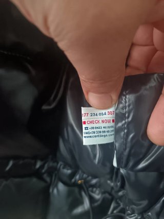 Piumino Moncler donna nero