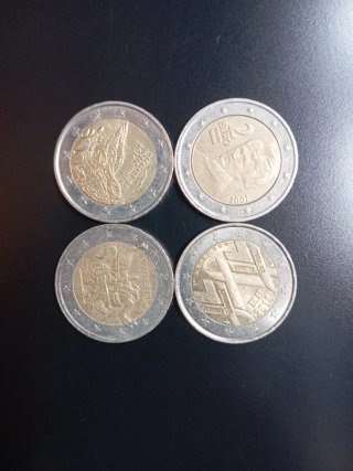 Monete rare da due euro. 26 monete