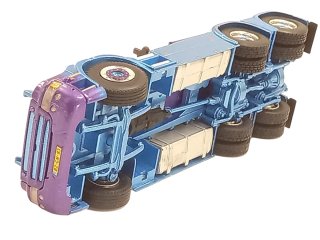 ♠︎NO TEKNO♠︎WSI SCANIA CHASIS COMPLETO+MOTOR♠︎1:50