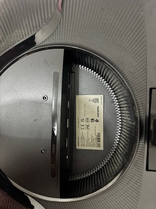 Pantalla Curva Samsung Negra