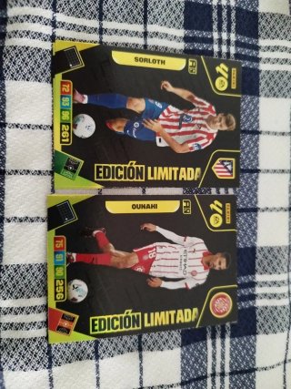 Sorloth y Ounahi Edición Limitada Adrenalyn 25-26