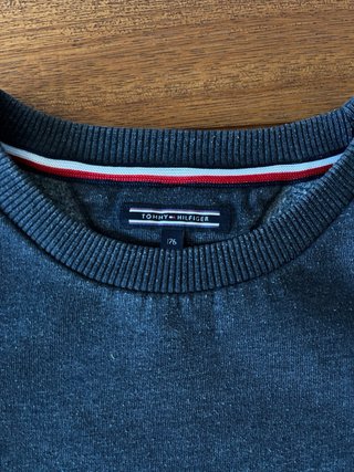 Felpa Tommy Hilfiger vintage anni 2000 blue navy