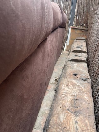 Sofá chaise longue marrón recogida dias 2 o 3 mayo
