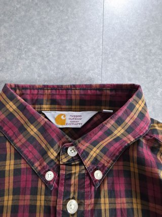 Carhartt WIP L/S Sims Shirt Camicia A Quadri M