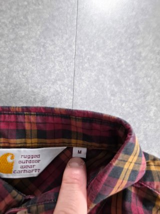 Carhartt WIP L/S Sims Shirt Camicia A Quadri M