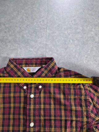 Carhartt WIP L/S Sims Shirt Camicia A Quadri M
