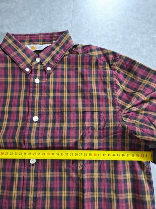 Carhartt WIP L/S Sims Shirt Camicia A Quadri M
