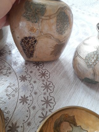 Lote de 3 jarrones decorativos