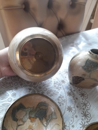 Lote de 3 jarrones decorativos