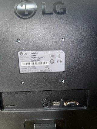 Monitor LG Negro
