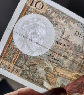 🇫🇷 Billete 10 Francos 1963