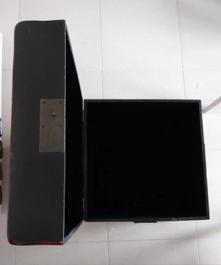 Baúl estilo oriental madera