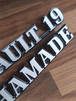 Anagramas Renault 19 Chamade