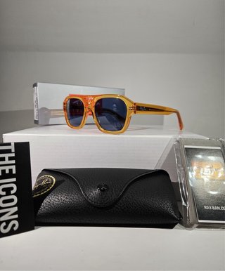 Occhiali Ray Ban Corrigan Giallo Trasparente