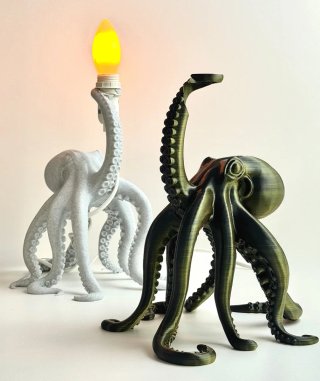 Lámpara Pulpo Decoración Hogar