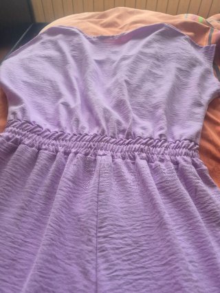 Buzo de verano morado talla única