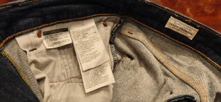 PANTALÓN VAQUERO LEVI´S 502 "DARK BLUE", W32 L32.