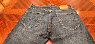 PANTALÓN VAQUERO LEVI´S 502 "DARK BLUE", W32 L32.