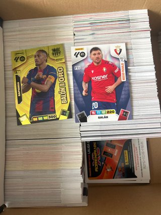 1000 Cartas de fútbol Panini Adrenalyn XL 25/26