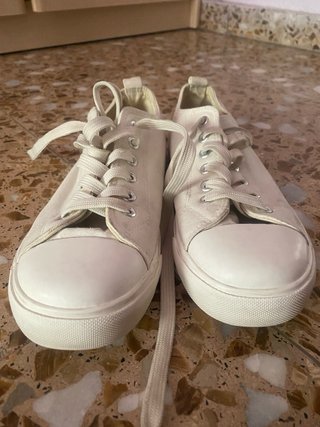 Zapatos planos beige talla 37