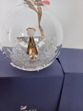Bola Navidad 2022 Ángel Cristal