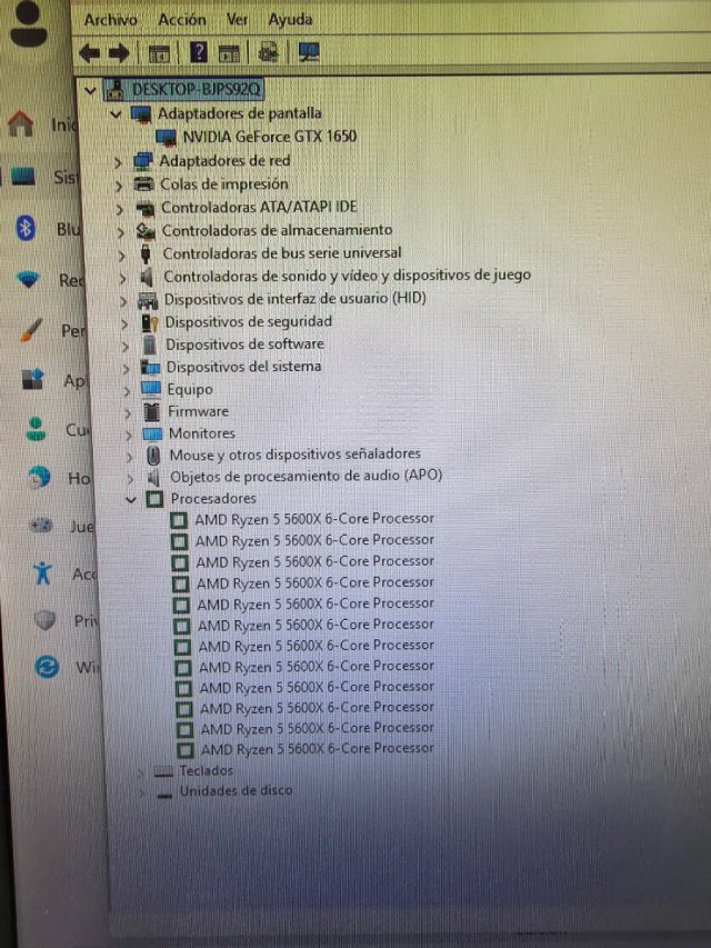PC Gaming Ryzen 5 5600X RTX 1650 4GB