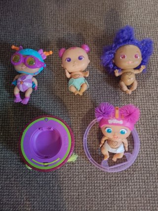 Lote, bebe llorones, belies, Disney, barbie, bebes