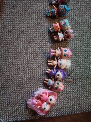 Lote, bebe llorones, belies, Disney, barbie, bebes