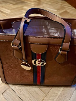 Bolso de mano mujer GC Marrón Multicolor