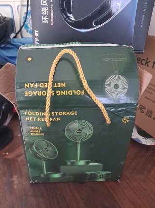 Ventilatore USB Ricaricabile Bianco