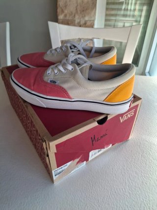 Zapatillas Vans Beige y Rosa