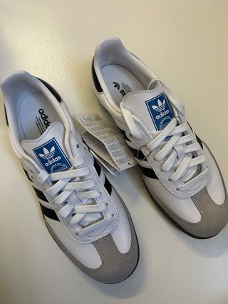 Adidas Samba Bianche Nere Tg 38.5
