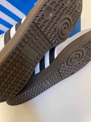 Adidas Samba Bianche Nere Tg 38.5